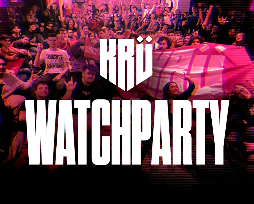 Watchparty | KRÜ VS GIANTS | Champions - ARG