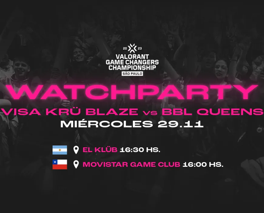 Watchparty ARG y CL - Game Changers Championship